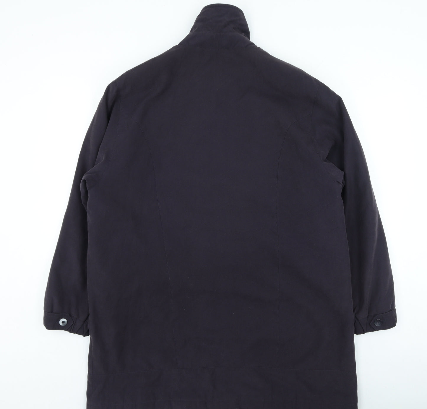 Bonmarché Womens Blue Trench Coat Coatigan Size M