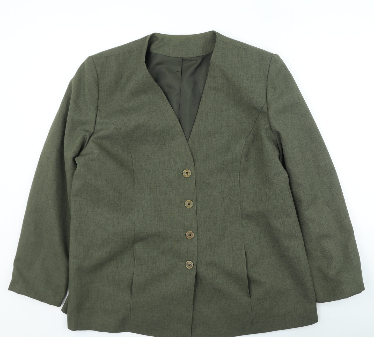 Debenhams Womens Green Jacket Size 20