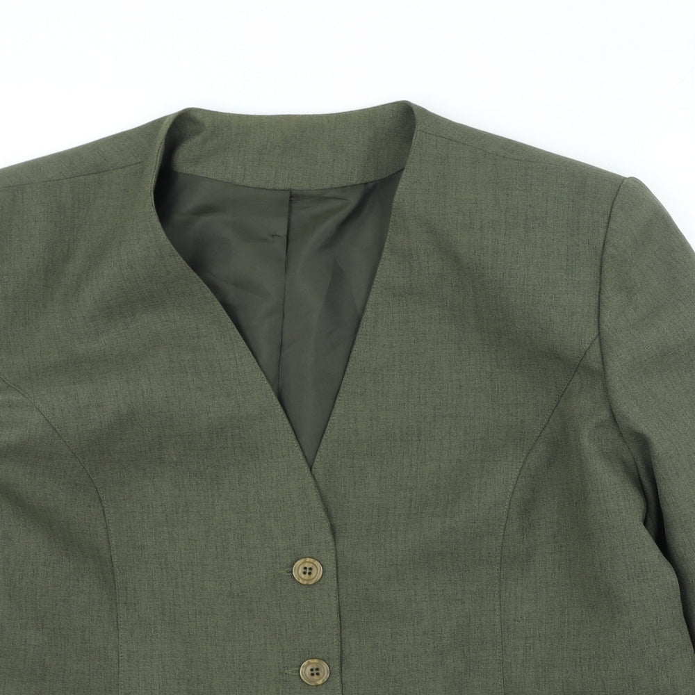 Debenhams Womens Green Jacket Size 20