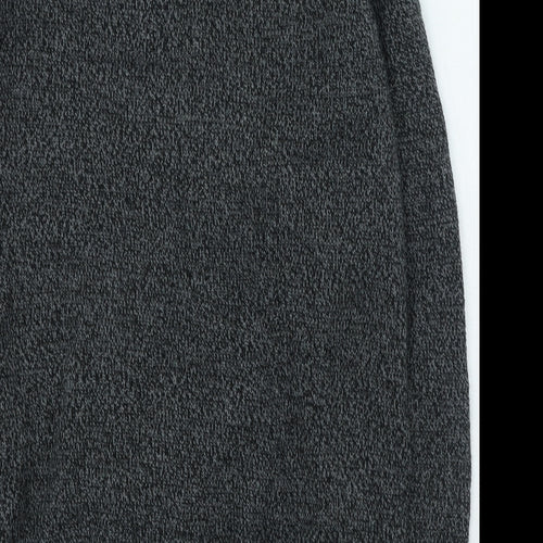 NEXT Mens Grey Round Neck Acrylic Pullover Jumper Size S - Christmas Jumper