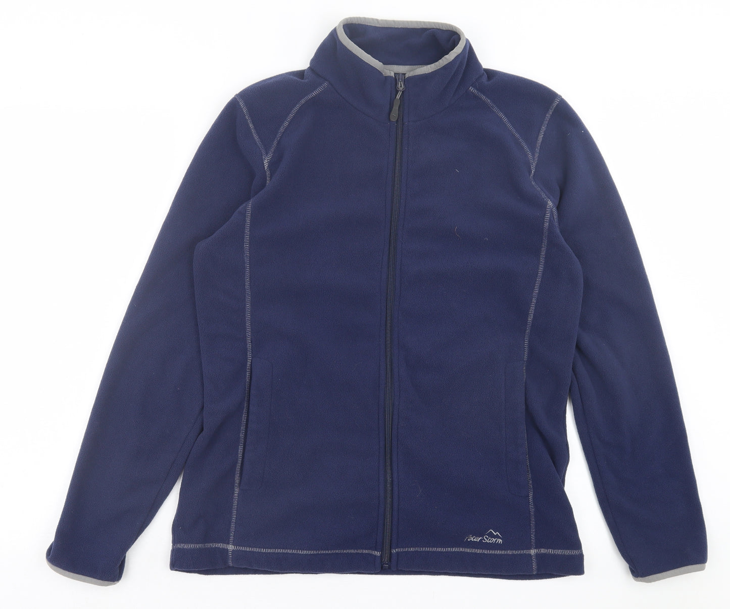 BHS Womens Blue Jacket Size 14 Zip