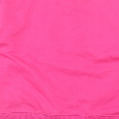 Primark Womens Pink Cotton Pullover Sweatshirt Size S Pullover - Emily In Paris