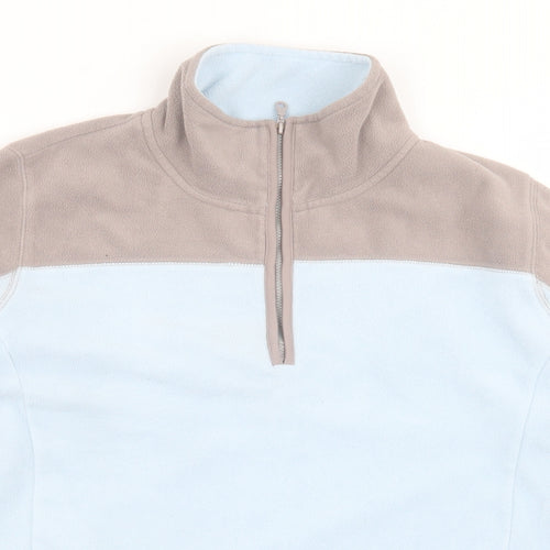 Active Womens Blue Jacket Size 16 Zip
