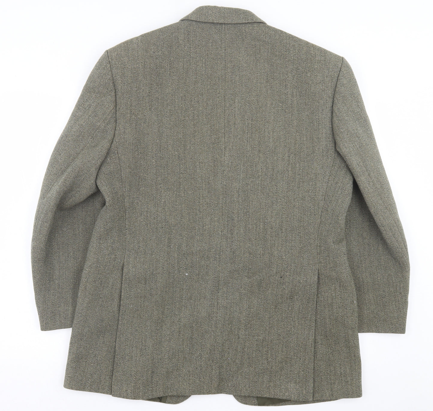 Neil Mackay Mens Green Wool Jacket Suit Jacket Size 40