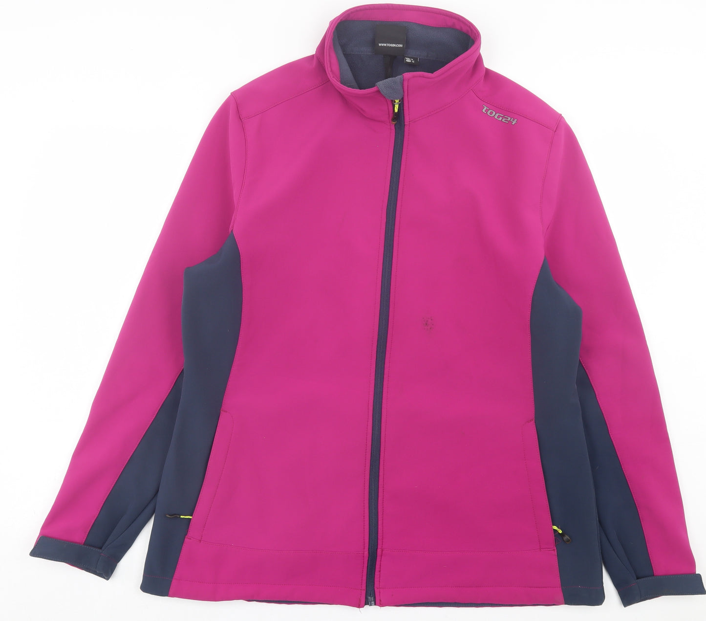 TOG 24 Womens Purple Jacket Size 16 Zip