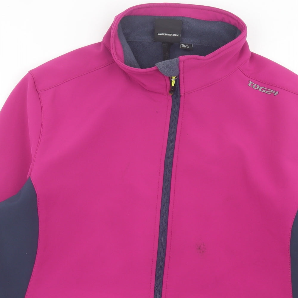 TOG 24 Womens Purple Jacket Size 16 Zip