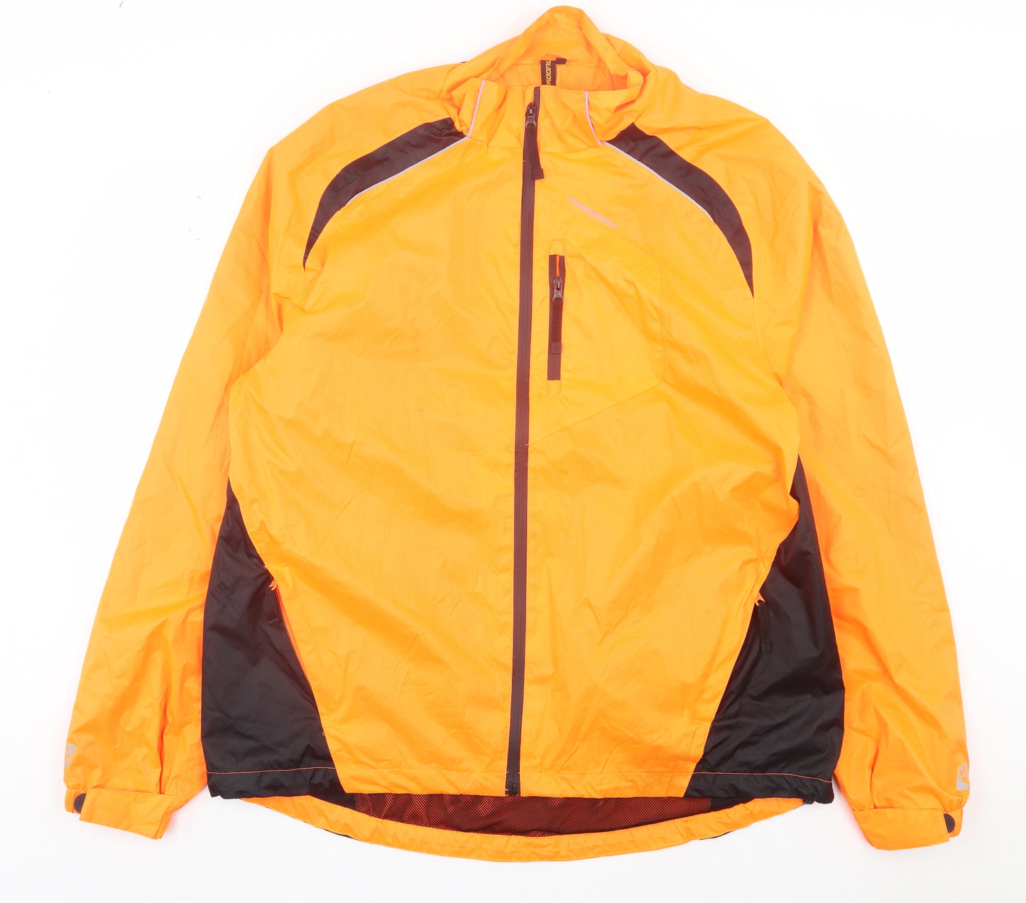 Muddy Fox Mens Orange Jacket Size XL Zip