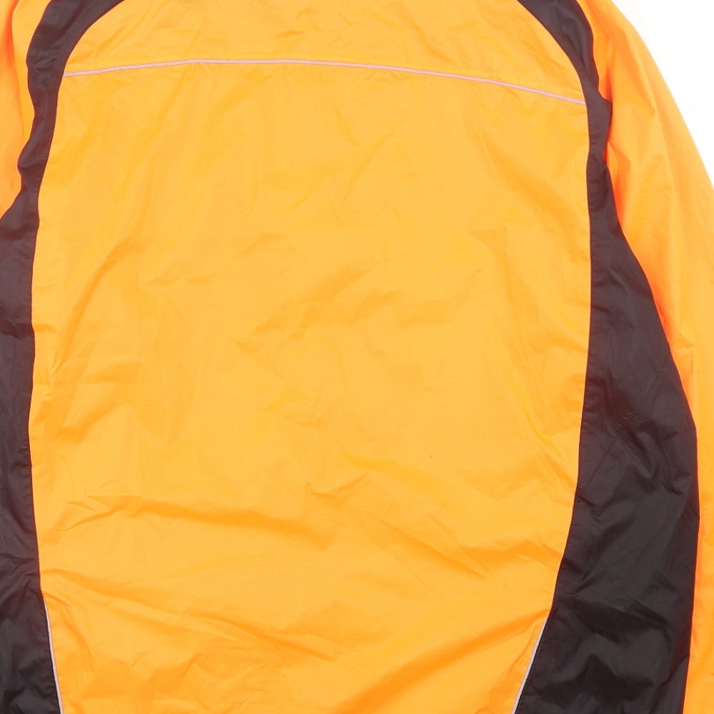 Muddy Fox Mens Orange Jacket Size XL Zip