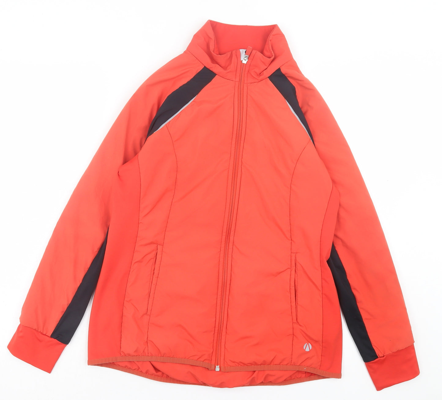 Marks and Spencer Womens Red Jacket Size 14 Zip
