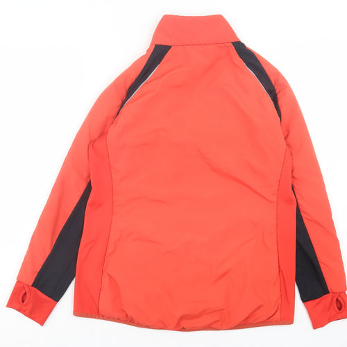 Marks and Spencer Womens Red Jacket Size 14 Zip
