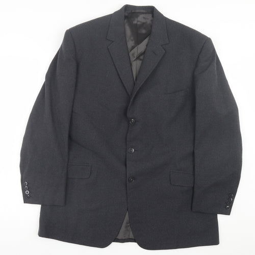 Boyds Mens Grey Polyacrylate Fibre Jacket Suit Jacket Size 36