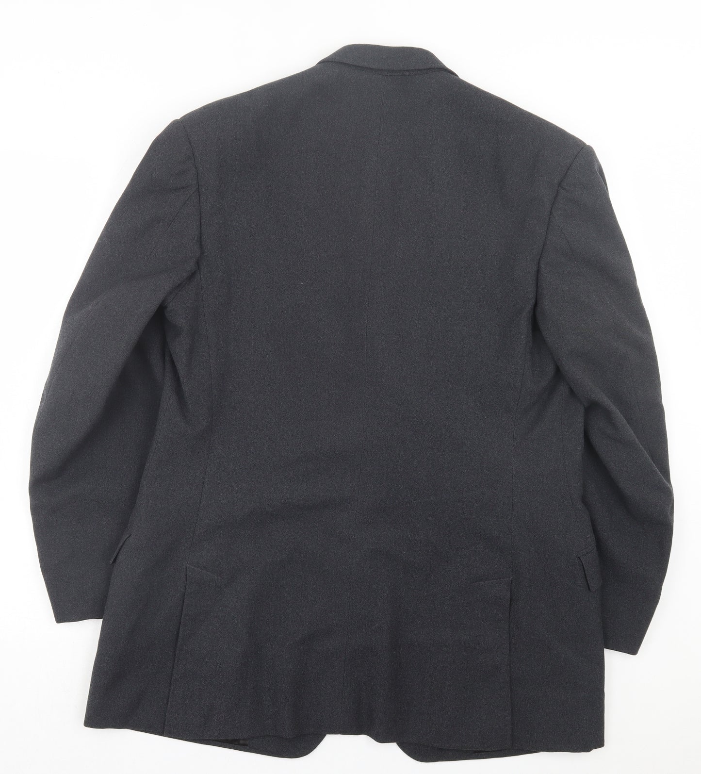 Boyds Mens Grey Polyacrylate Fibre Jacket Suit Jacket Size 36