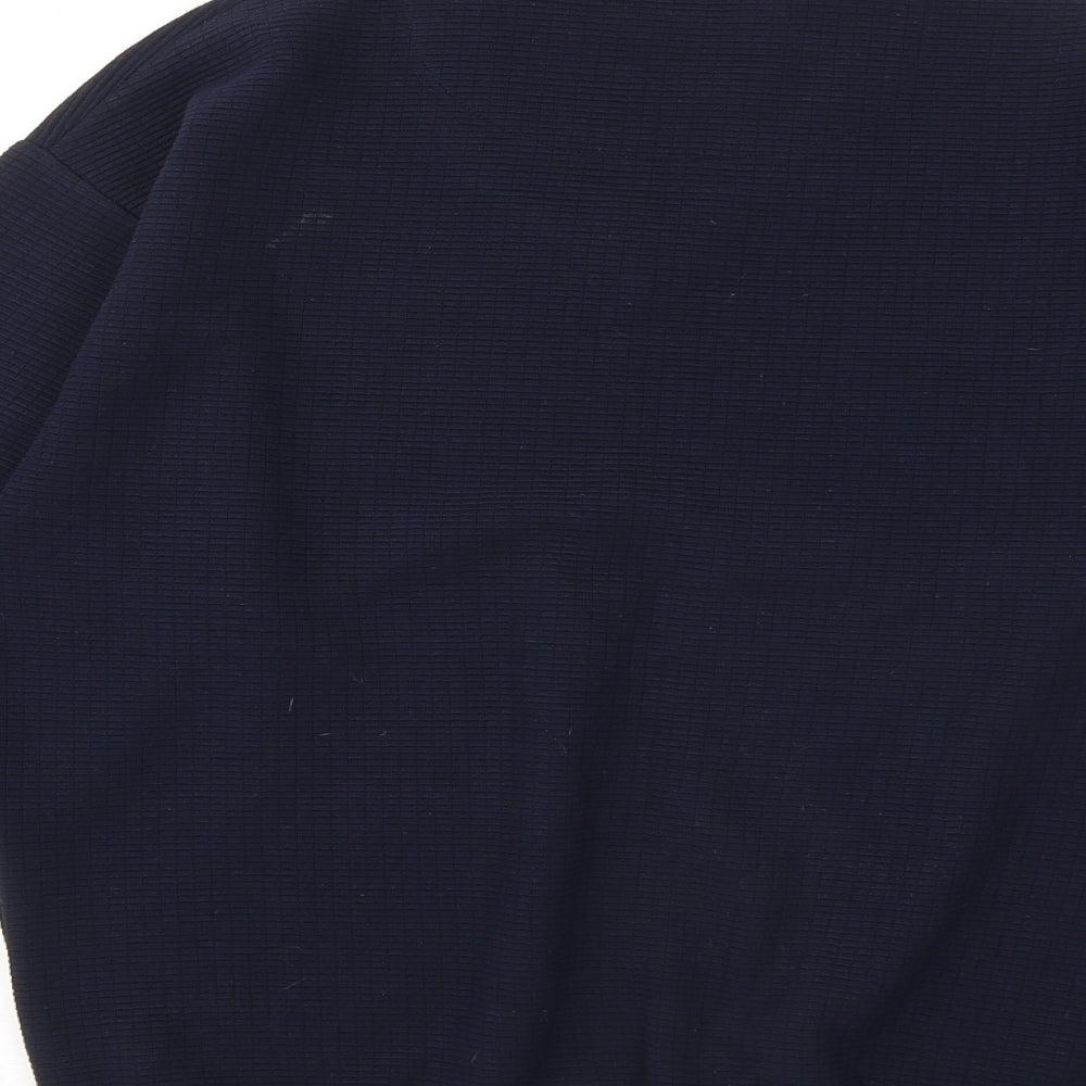 Glenmuir Mens Blue Polyester Pullover Sweatshirt Size S