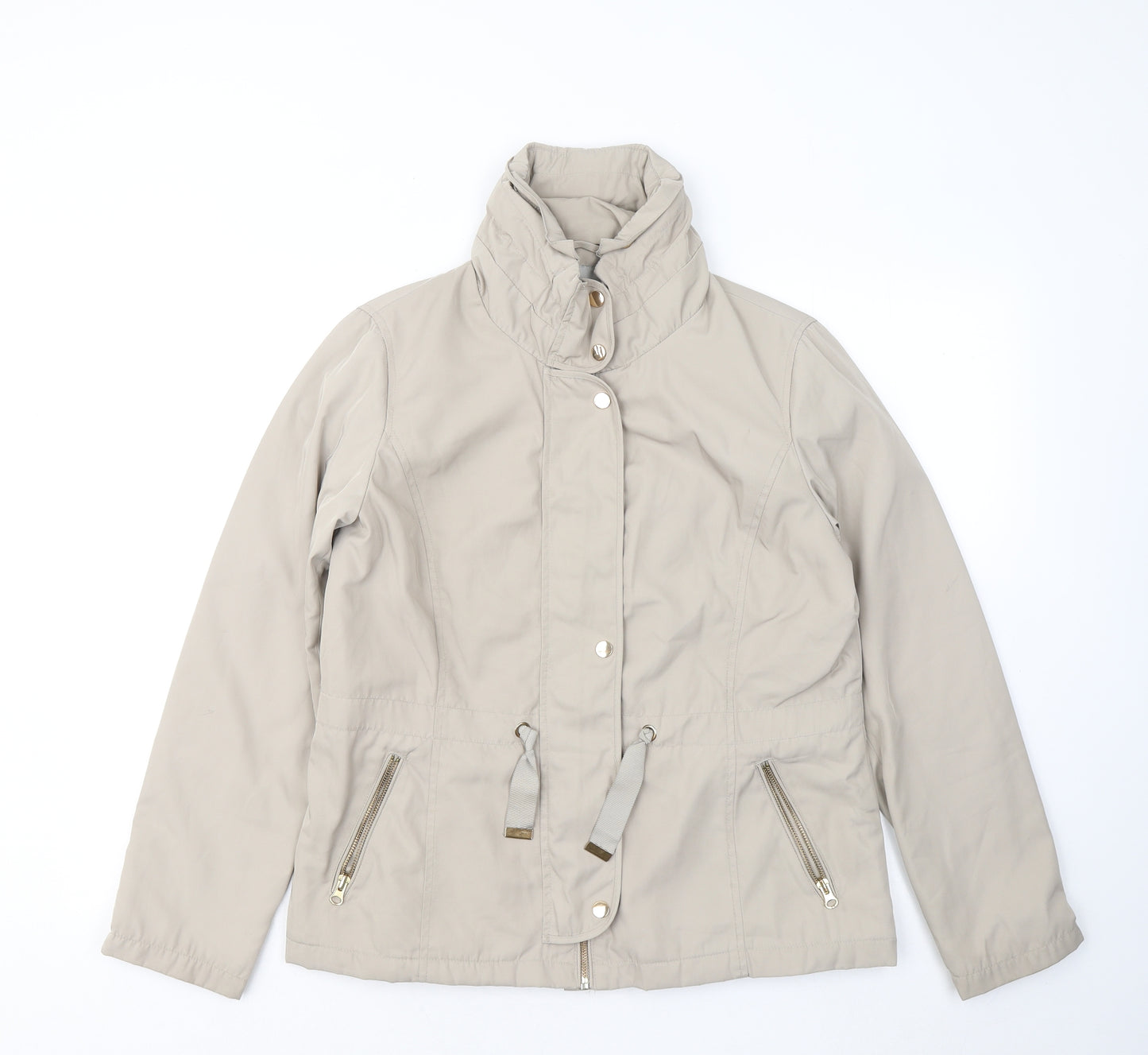 TU Womens Beige Jacket Size 12