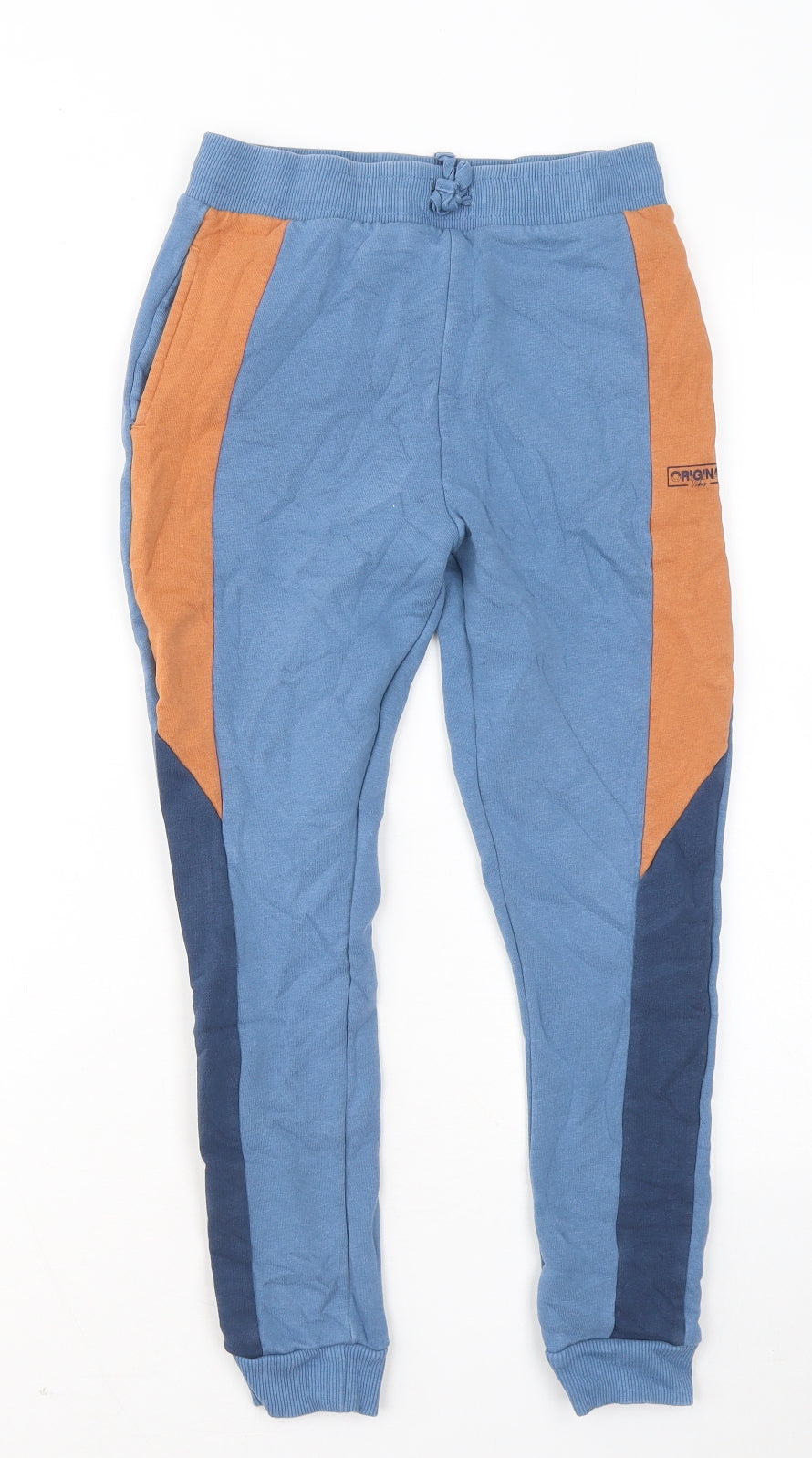 George Boys Multicoloured Colourblock Cotton Jogger Trousers Size 9 Years Regular