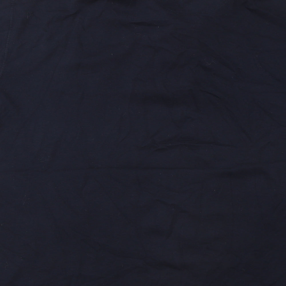HUGO BOSS Mens Blue Cotton Polo Size 3XL Collared