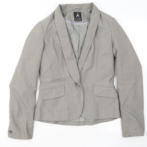 Atmosphere Womens Grey Jacket Blazer Size 8