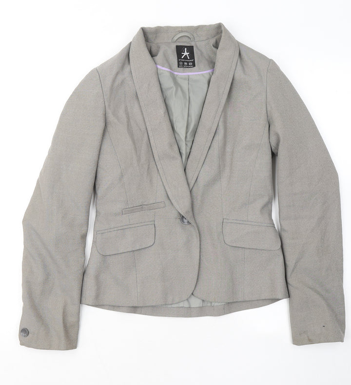 Atmosphere Womens Grey Jacket Blazer Size 8