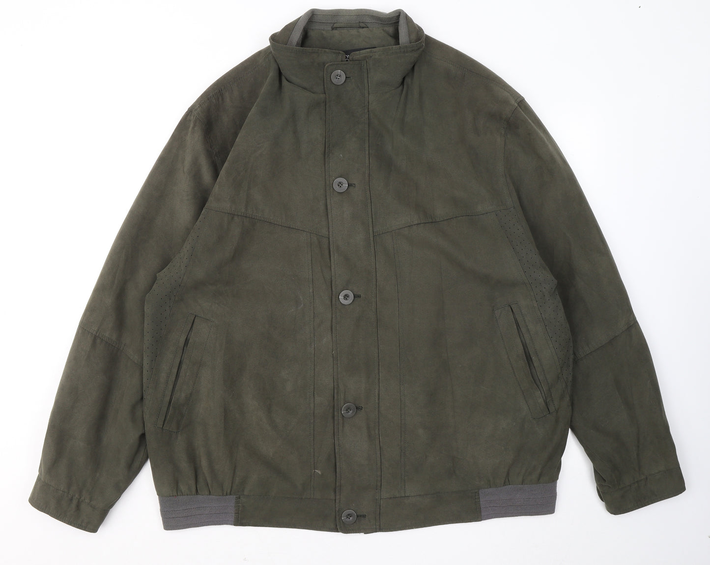 Simon Taylor Mens Green Jacket Size XL