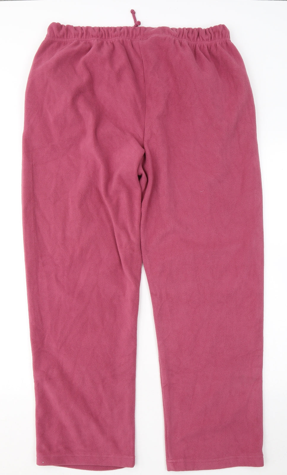 Damart Womens Purple Polyester Jogger Trousers Size 18 L27 in Regular