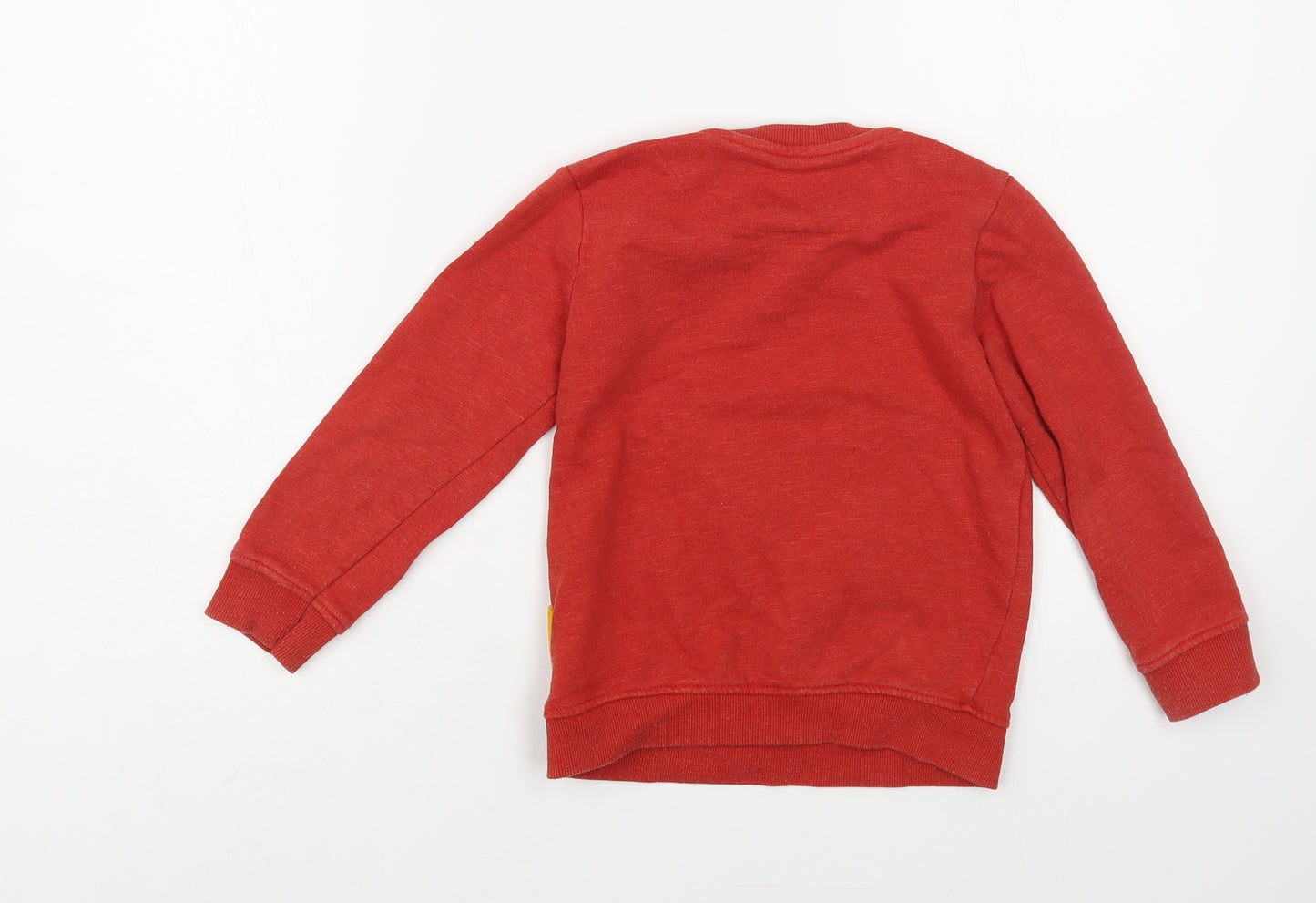 TU Boys Red Cotton Pullover Sweatshirt Size 3-4 Years Pullover - Gruffalo Christmas