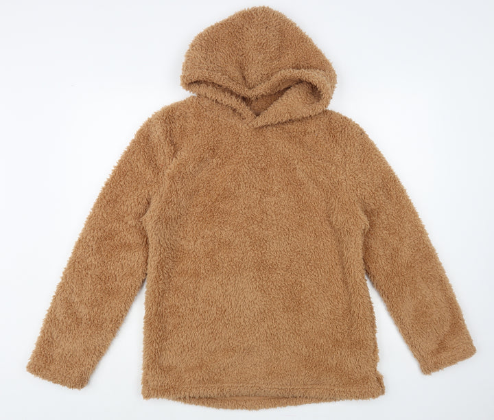 NEXT Womens Brown Polyester Pullover Hoodie Size 8 Pullover