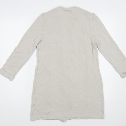 Wallis Womens Grey V-Neck Viscose Cardigan Jumper Size S