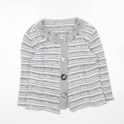 Per Una Womens Blue Jacket Blazer Size M