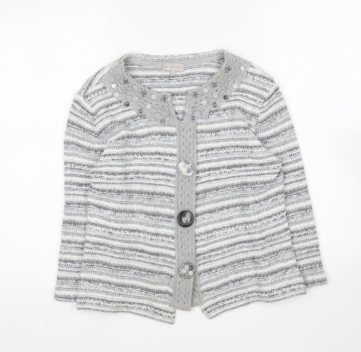 Per Una Womens Blue Jacket Blazer Size M