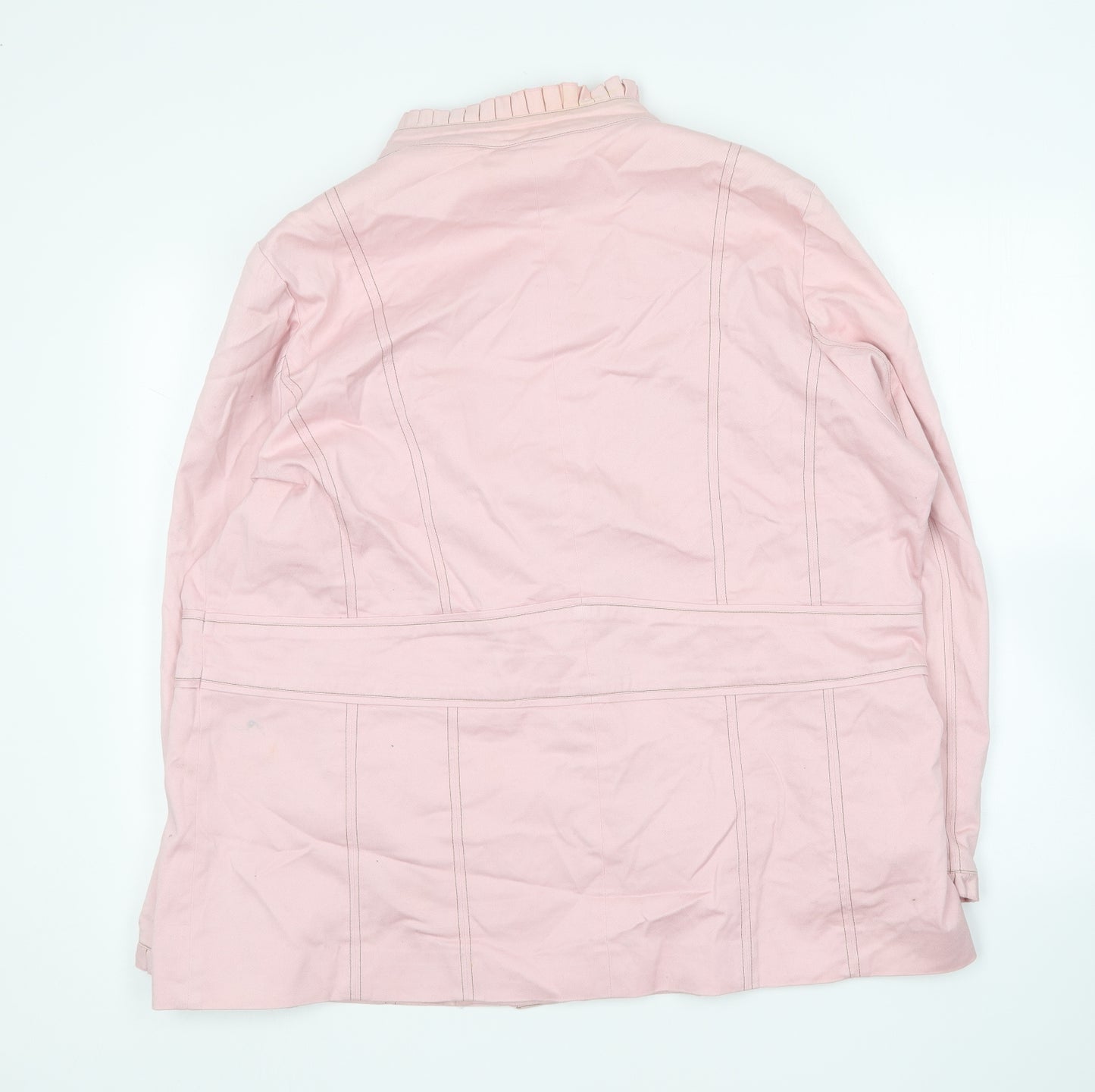 Agenda Womens Pink Jacket Size 22
