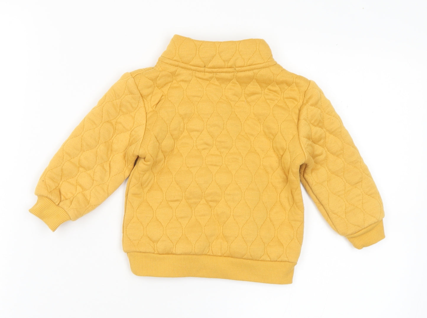 Primark Boys Yellow Polyester Pullover Jumper Size 9-12 Months - Lion