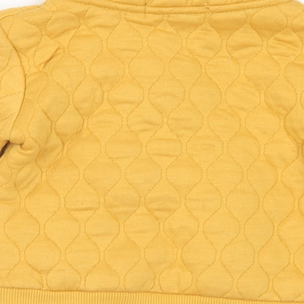 Primark Boys Yellow Polyester Pullover Jumper Size 9-12 Months - Lion
