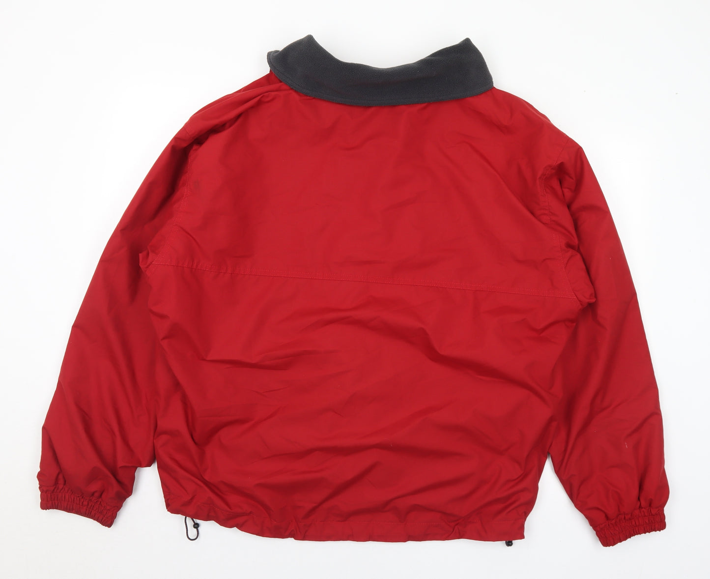 MUSTO Mens Red Windbreaker Coat Size L - Volvo Ocean Race