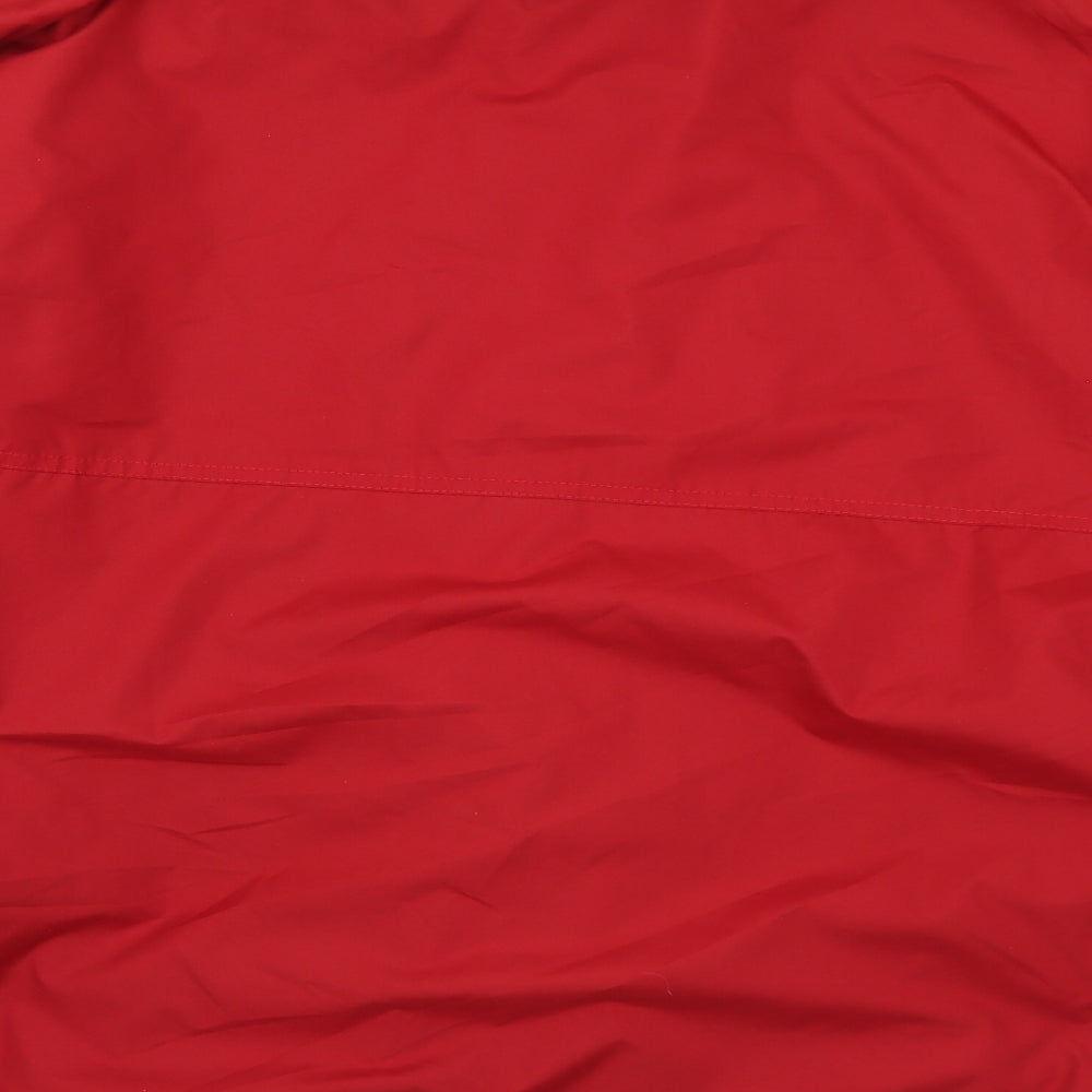 MUSTO Mens Red Windbreaker Coat Size L - Volvo Ocean Race