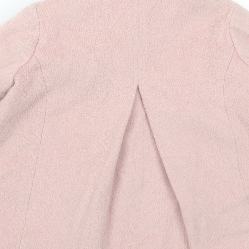 NEXT Girls Pink Parka Coat Size 3 Years