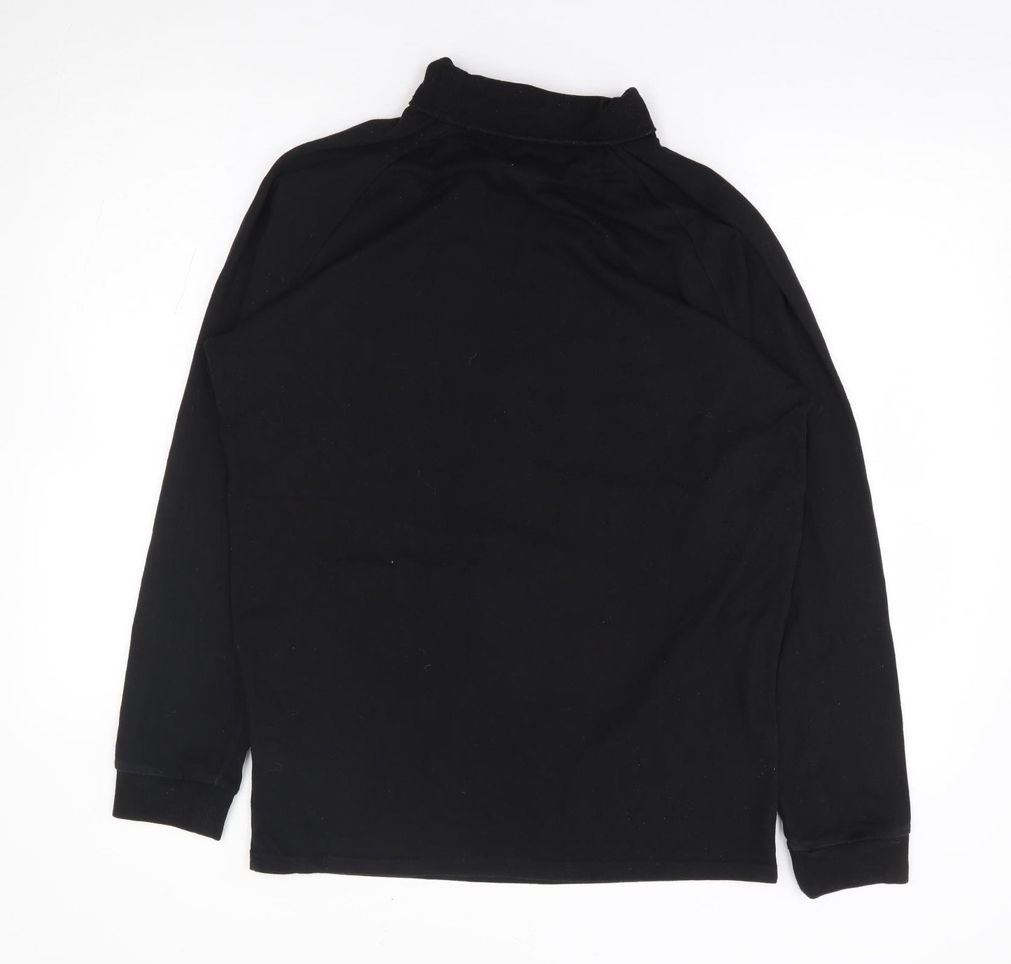 Slazenger Mens Black Cotton Pullover Sweatshirt Size XL