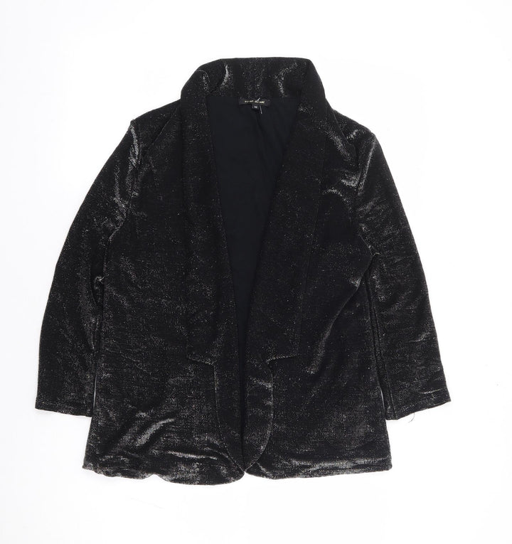 River Island Womens Silver Jacket Blazer Size 10