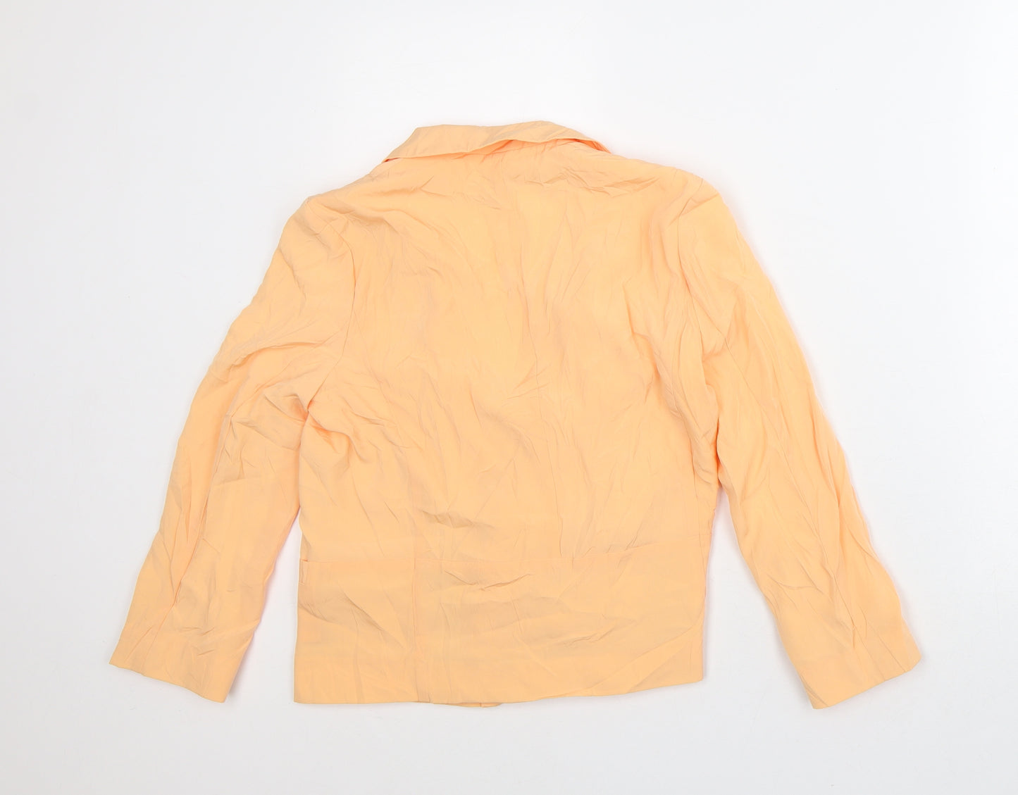 River Island Womens Orange Jacket Blazer Size 8