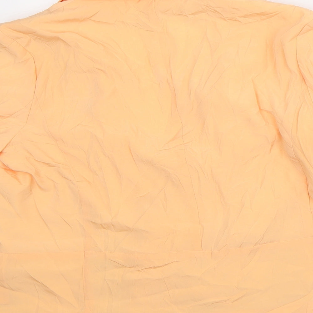 River Island Womens Orange Jacket Blazer Size 8