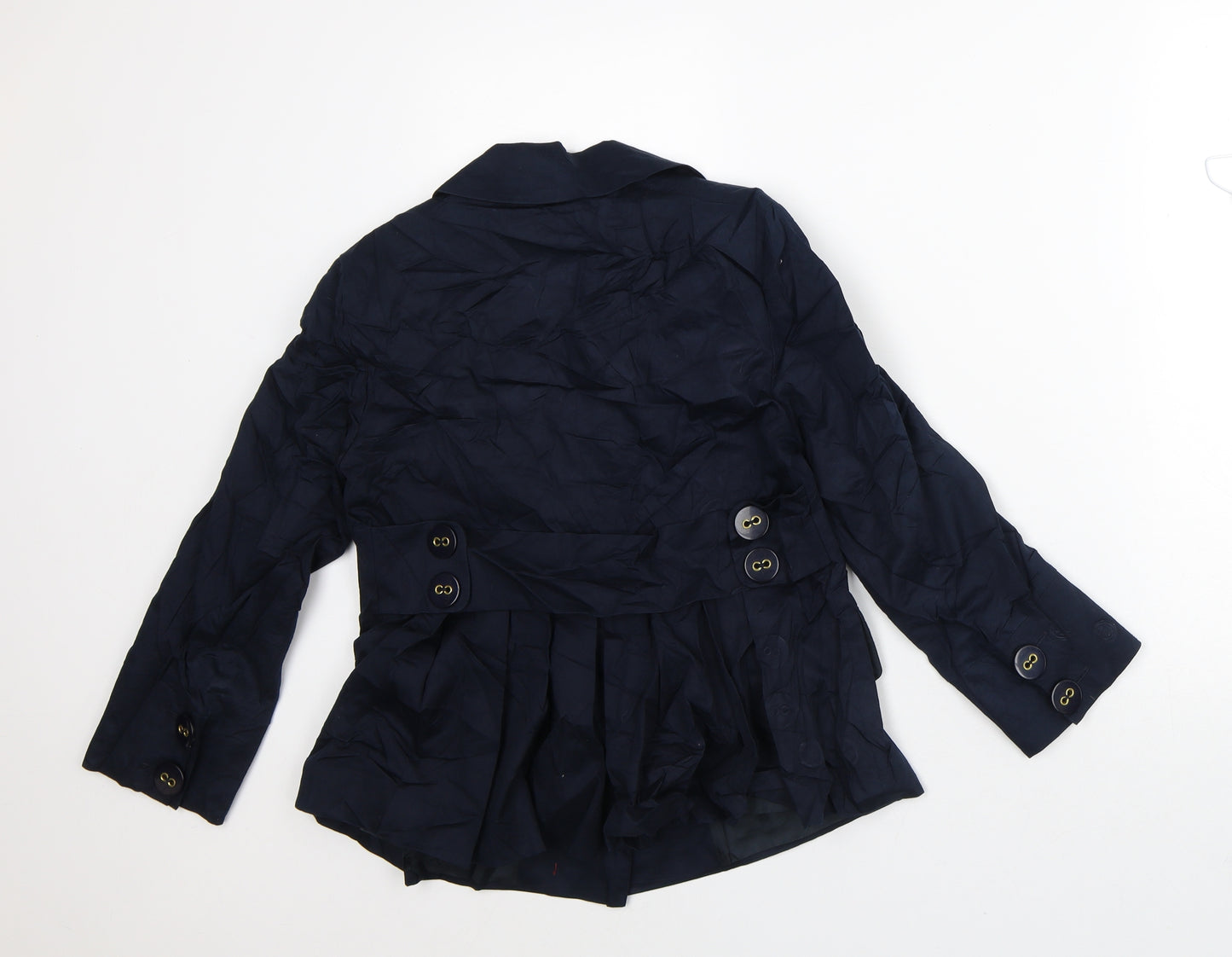 Helene Berman Womens Blue Jacket Size XS
