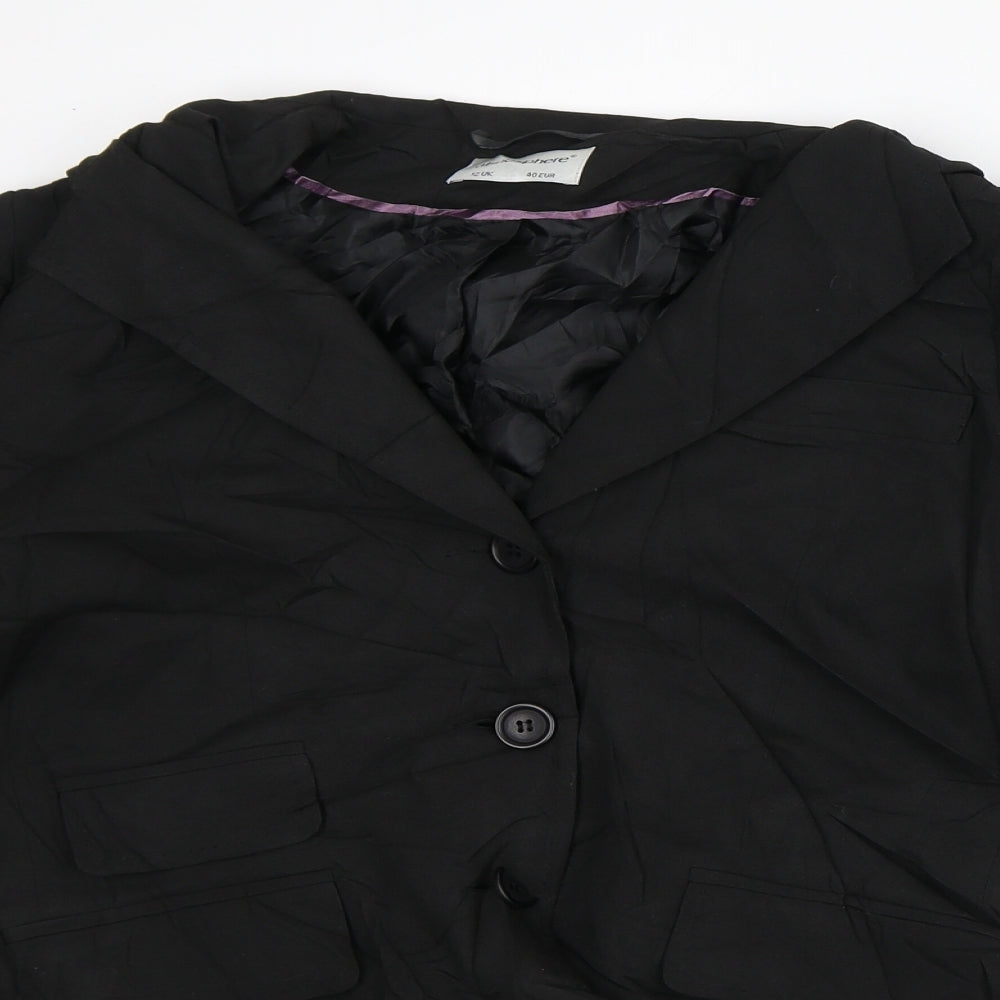 Atmosphere Womens Black Jacket Blazer Size 12