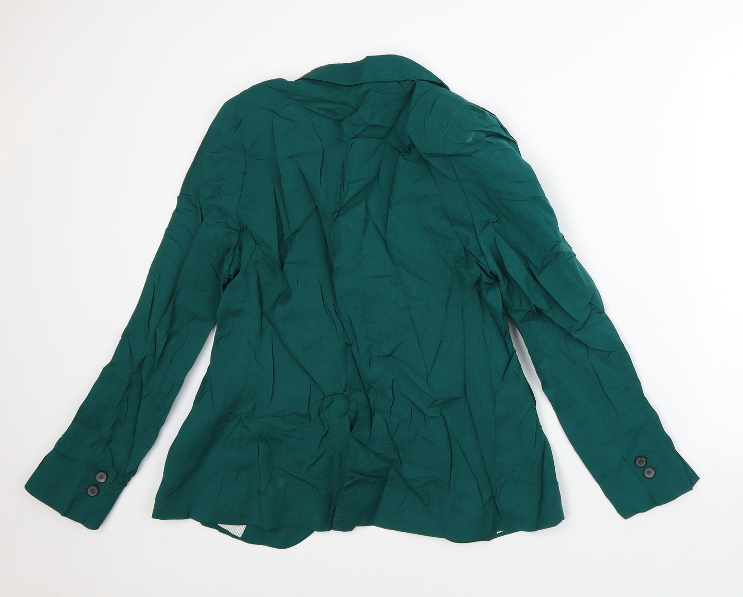 Zara Womens Green Jacket Blazer Size L