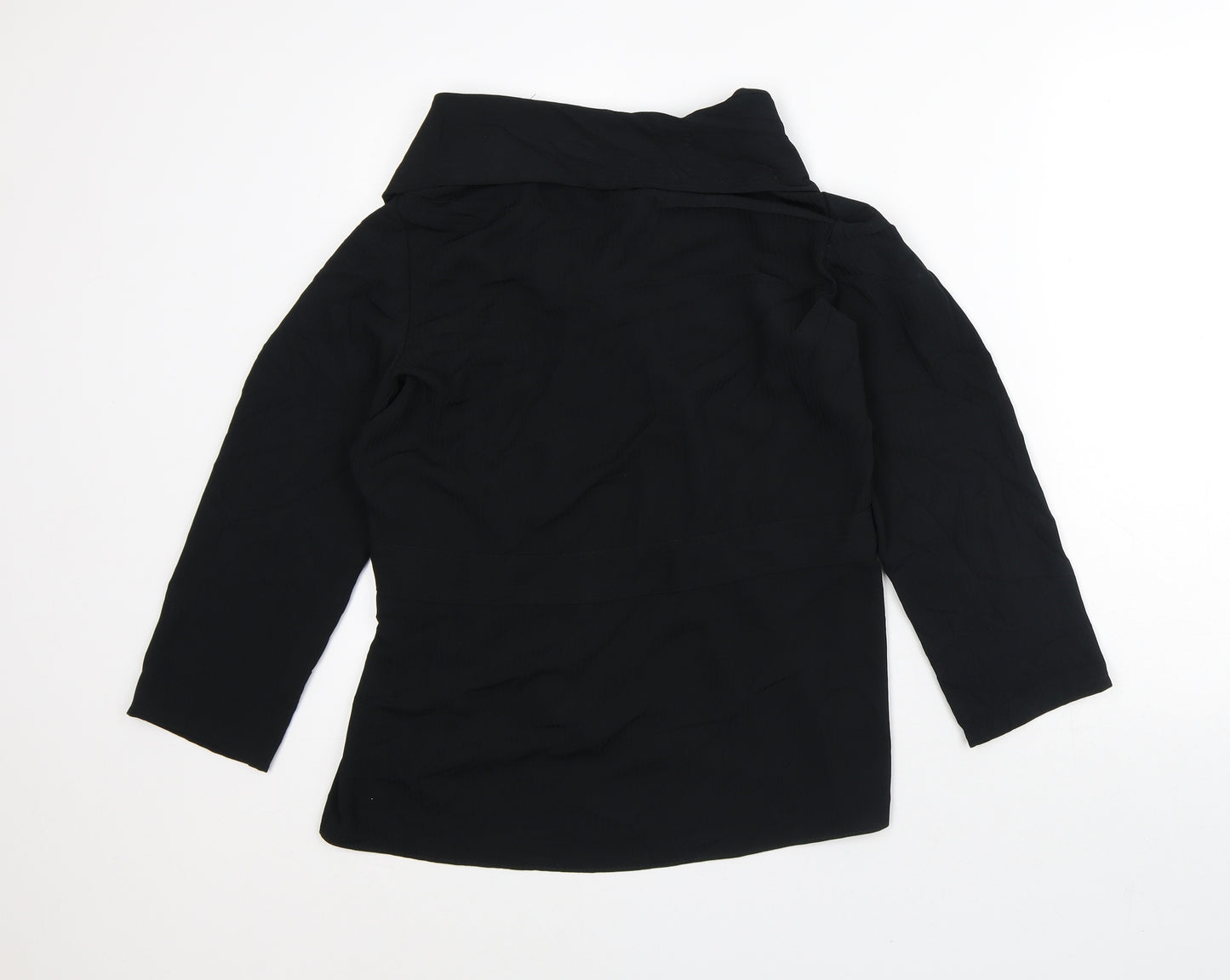 BHS Womens Black Striped Jacket Blazer Size 12