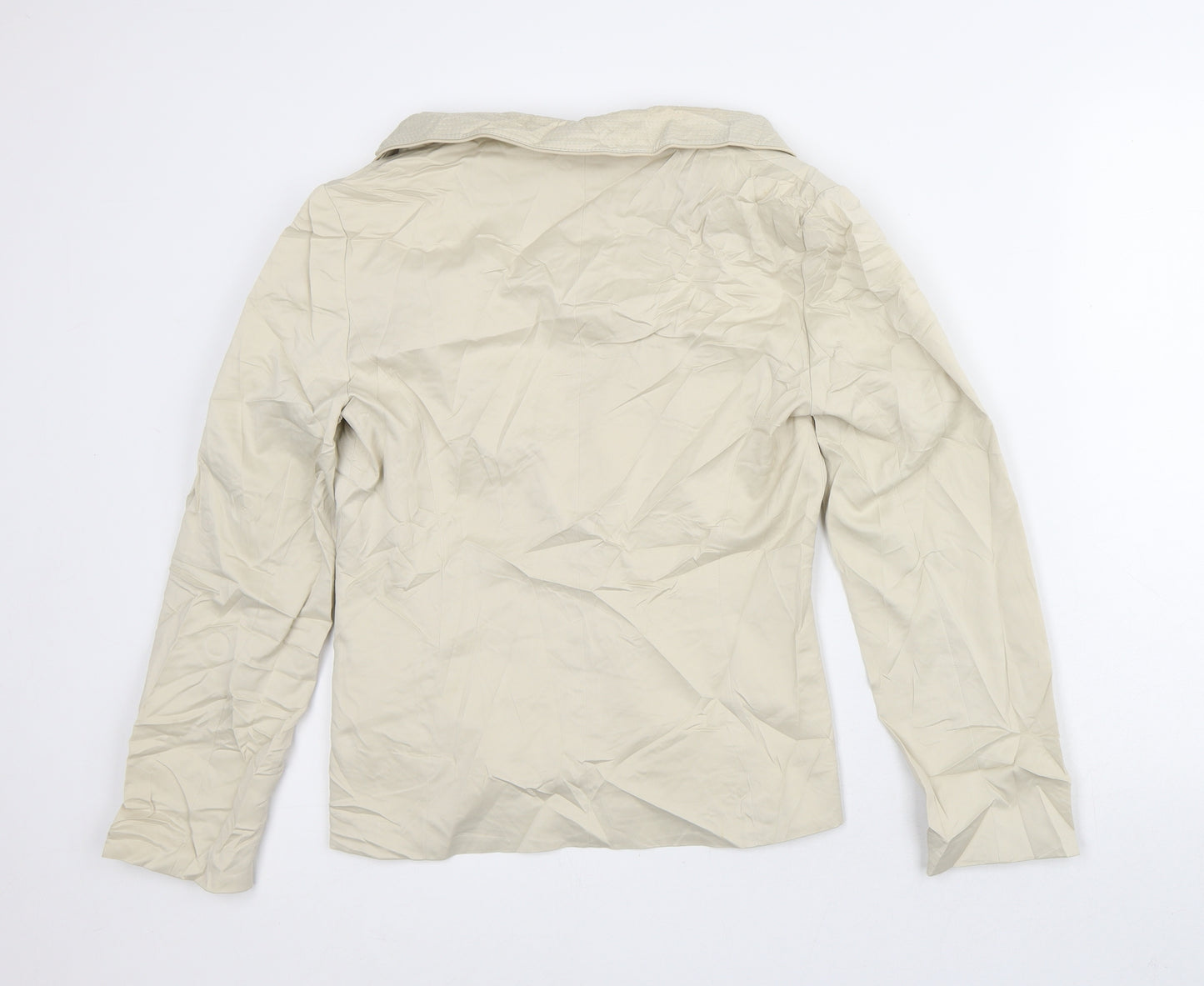 NEXT Womens Beige Jacket Blazer Size 12