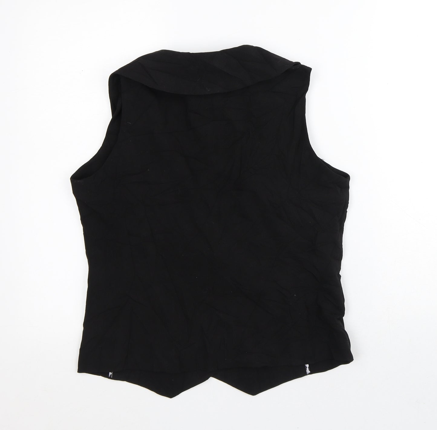 Bonmarché Womens Black Animal Print Jacket Blazer Size 14