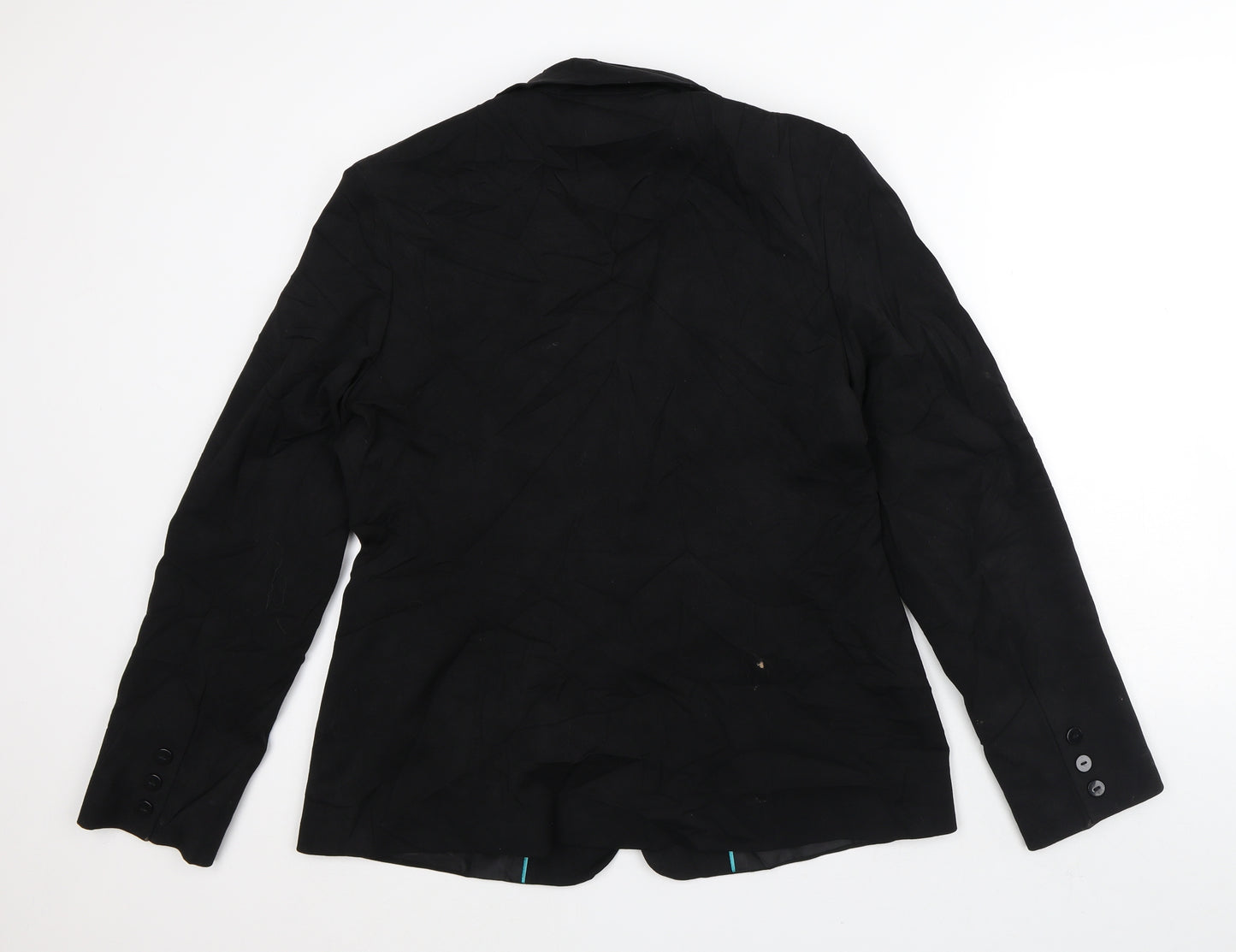 George Womens Black Jacket Blazer Size 12