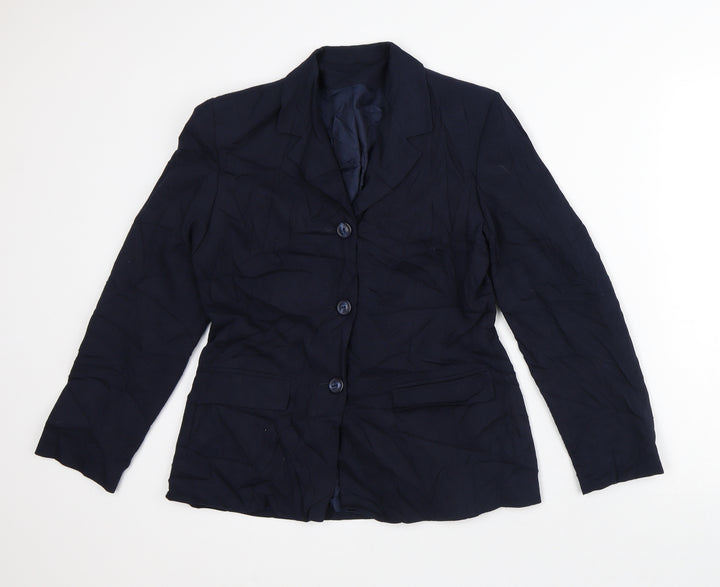 Dorothy Perkins Womens Blue Jacket Blazer Size 10