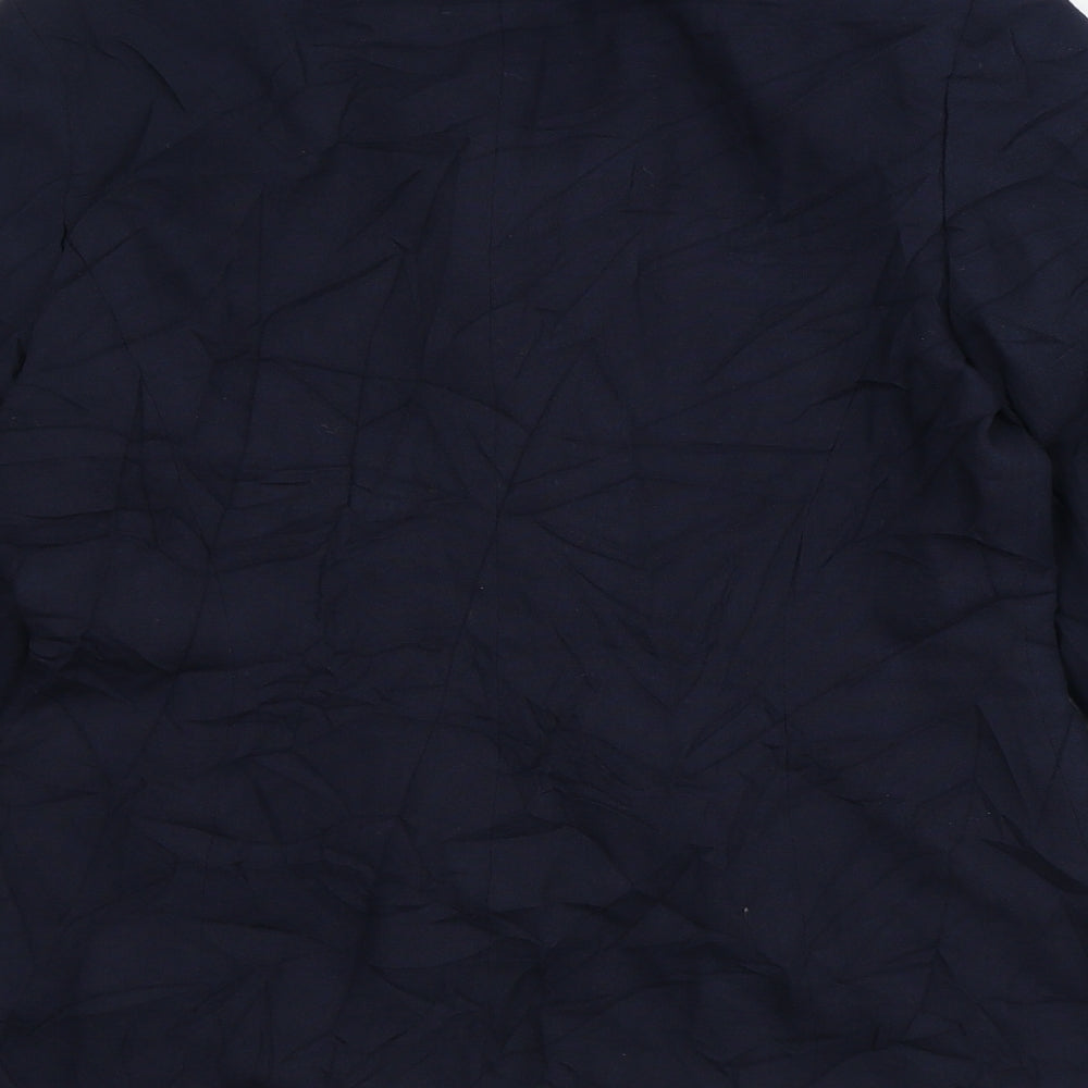 Dorothy Perkins Womens Blue Jacket Blazer Size 10