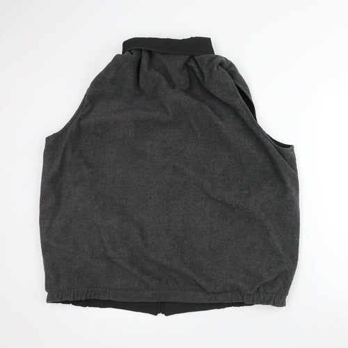 Maine Mens Grey Jacket Size L - Sleeveless