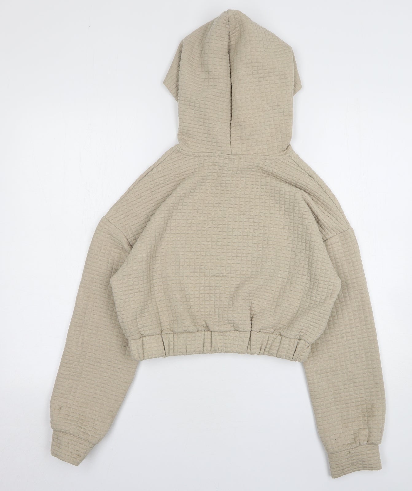 New Look Girls Beige Polyester Pullover Hoodie Size 12-13 Years